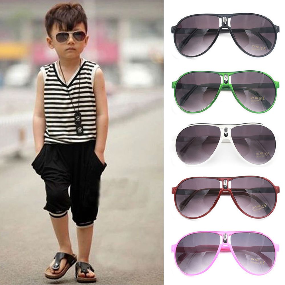 Anti-UV freundlicher Sonnenbrille Art Jungen Mädchen Schattierungen Sonnenbrille Baby Brille Gläser freundlicher Ausflug Sonnenbrille