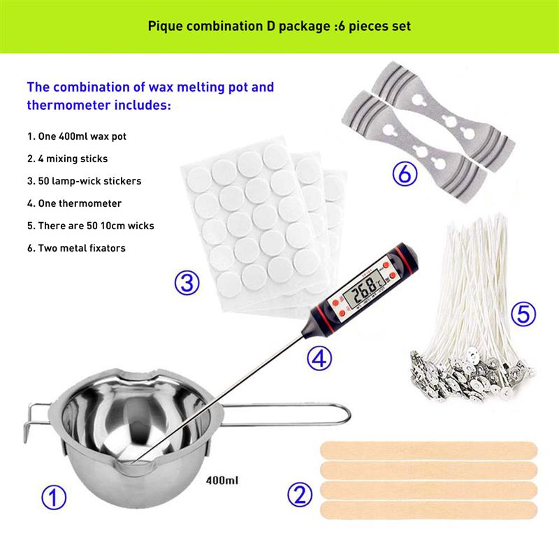 Diy duft kerze, der Bausatz einstellen Geeignet für DIY Weihnachten, hochzeit, Party kerzen, duft kerzen und festliche dekorationen