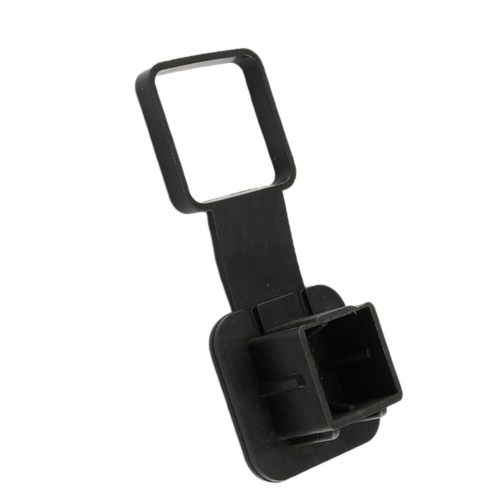 Gummi Anhänger Anhängerkupplung Stecker Rohr Kappe Schutz Einsatz Schlepptau Anhänger Anhängerkupplung Abdeckung Auto Zubehör für 18 Zoll Empfänger (Schwarz)