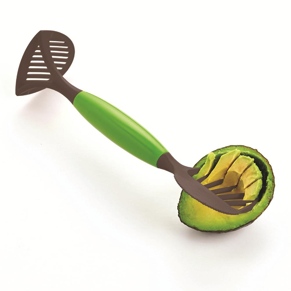 3-in-1 Avocado Obst Splitter Stampfer Werkzeuge Multi-funktionale Obst Sämaschine Ader Splitter Schneiden Liefert Küche zubehör