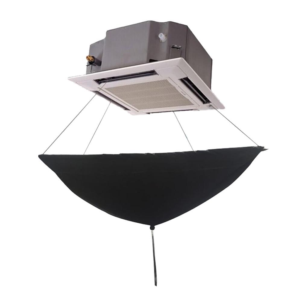 Klimaanlage Volle Reinigung Waschen Abdeckungen Decke Zauberstab Montiert Klimaanlage Wiederverwendbare Staub Wasserdichte Nylon Waschen Abdeckung