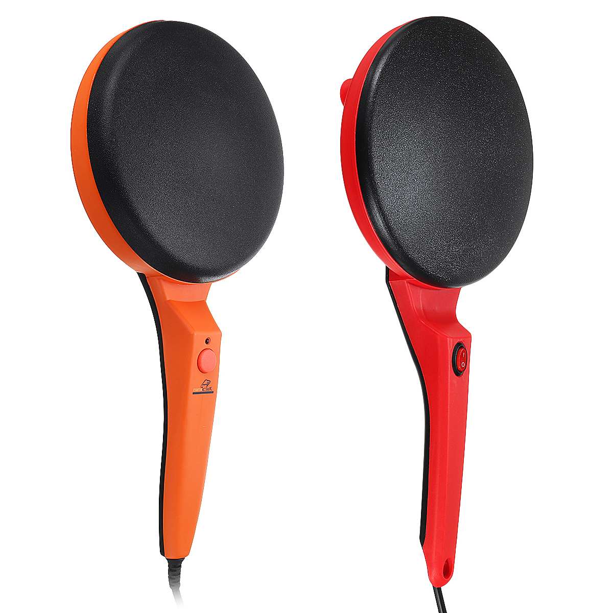 Haushalt Nicht-Stock Krepp Hersteller Pfanne Elektrische Pfannkuchen Kuchen Maschine Braten Bratpfanne Tragbare Küche Backen Werkzeuge 220V 600W