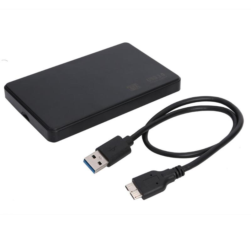 2.5 'HDD fallen USB 3,0 Mikro-B zu SATA Adapter Externe SSD Festplatte Kasten HDD Gehäbenutzen USB 2,0 HD Festplatte fallen SSD Kasten