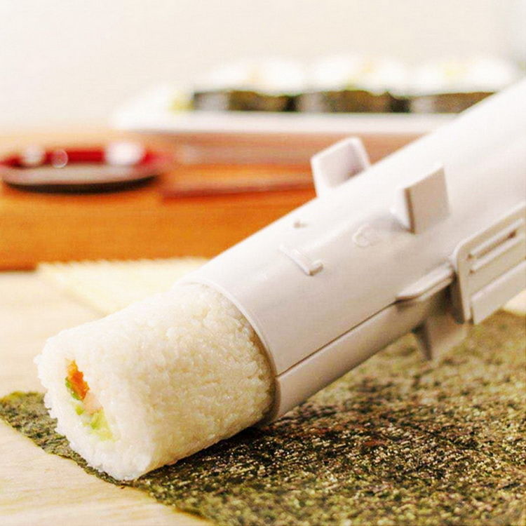 Sushi Hersteller Rolle Reis Schimmel DIY Gemüse Fleisch Reis rollen Werkzeug Haushalt Reis Ball, Der Maschine für Sushi Werkzeuge