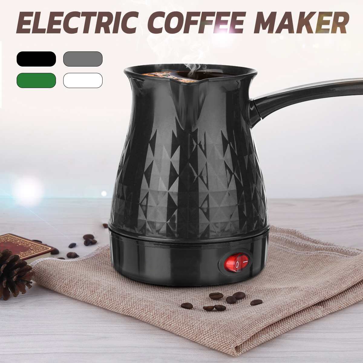 500W Kaffee Hersteller Maschine Edelstahl Getrennt Griechisch Türkisch 500ML Elektrische Kaffee Topf Gekochte Milch Kaffee Wasserkocher EU stecker