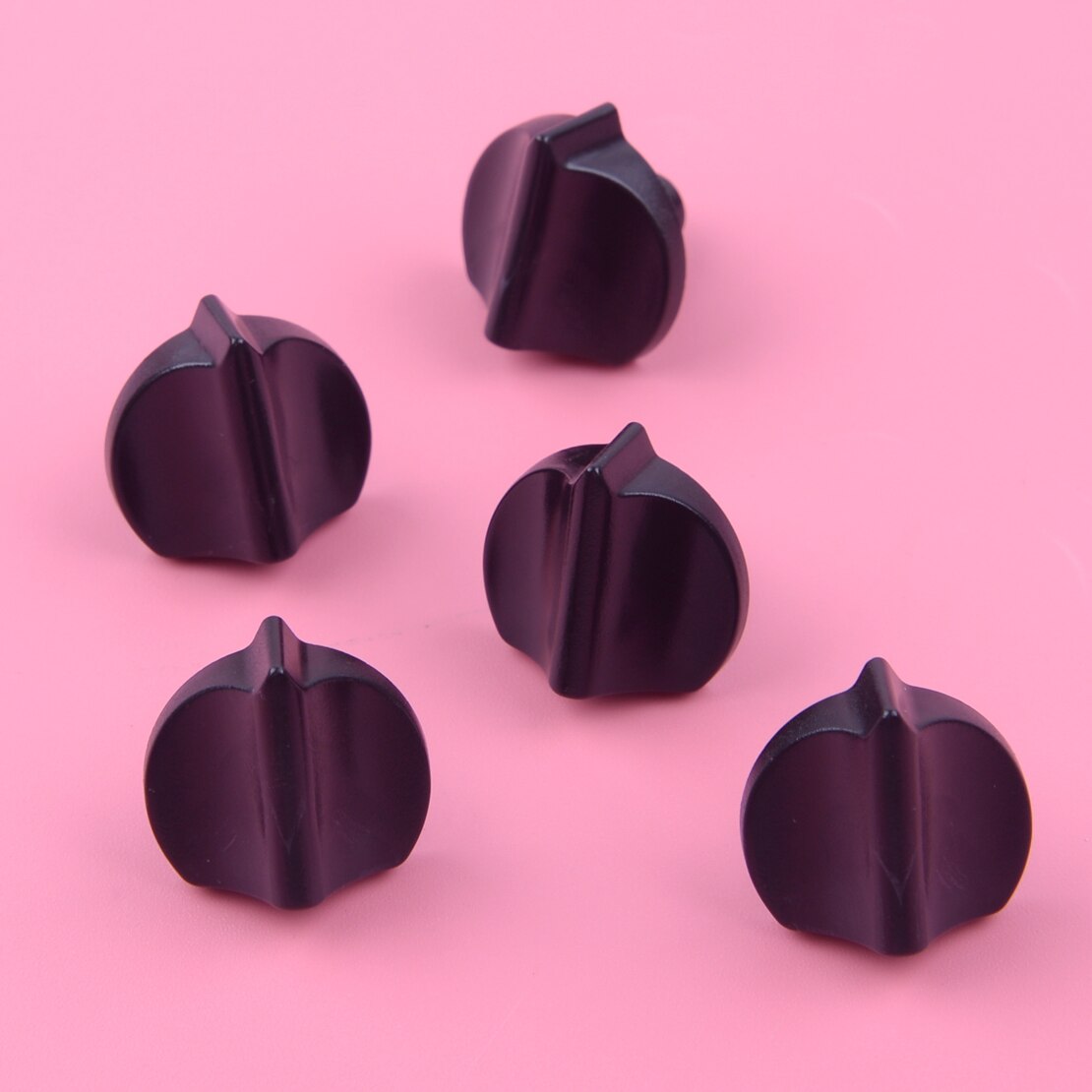 LETAOSK 5 teile/satz Schwarz Kohlenhydrate Drossel Knopf 42821829500 passen für Stihl BR500 BR550 BR600 42821829500 Rucksack Gebläse