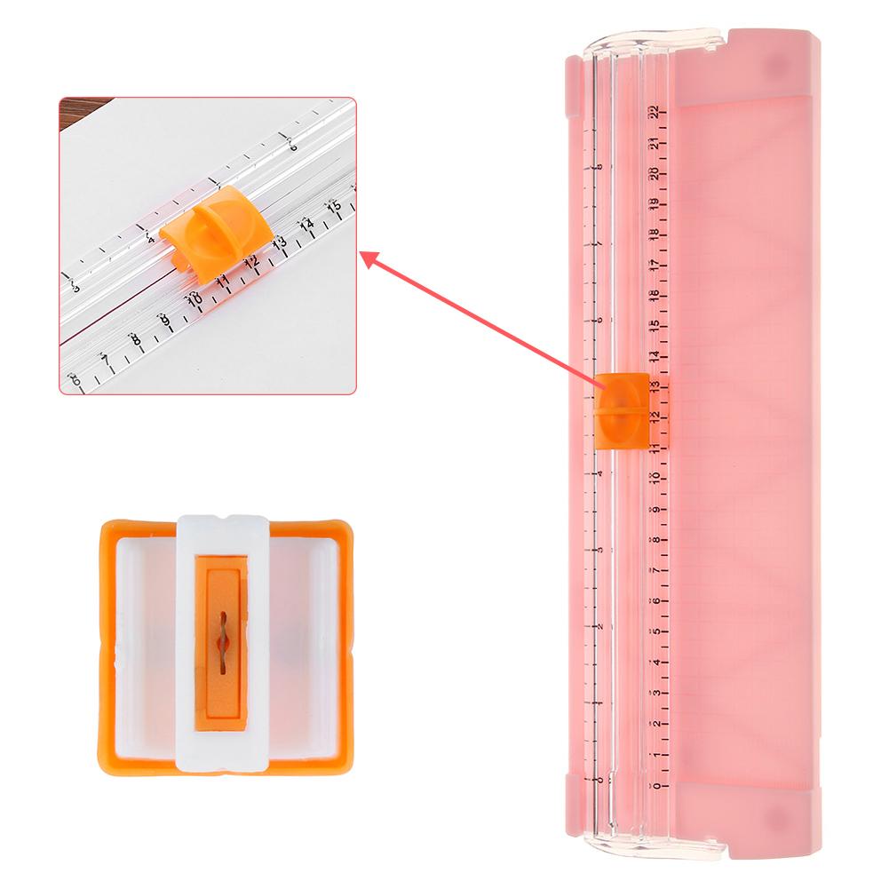 1PC verdreifachen-Spur Papier Trimmer Tragbare Mini A5 Präzision Papier Foto Trimmer Für DIY Sammelalbum Papiere Cutter Schneiden Werkzeuge
