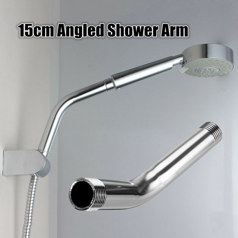 Hause Edelstahl Dusche Kopf Verlängerung Kopf Verlängerung Abgewinkelt Dusche Arm extra Schlauch Rohr Schlecht Dusche Schlecht Zubehör
