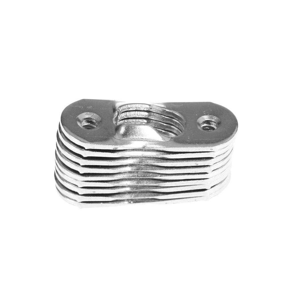 ZLinKJ 20pc 37*15mm Bild kleiderbüGel Metall Schlüsselloch Aufhänger Befestigungen Für Foto Rahmen Möbel Schrank Splitter Aufhänger bild Haken