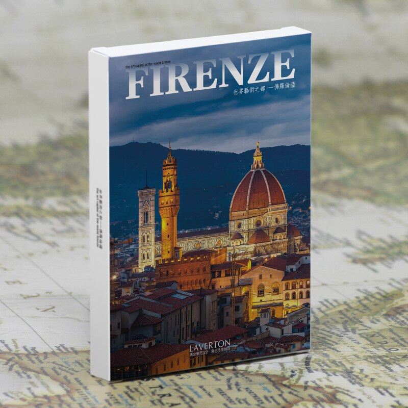 30 blätter/viel Nehmen eine reise nach Florenz postkarte/Gruß Karte/wünschen Karte