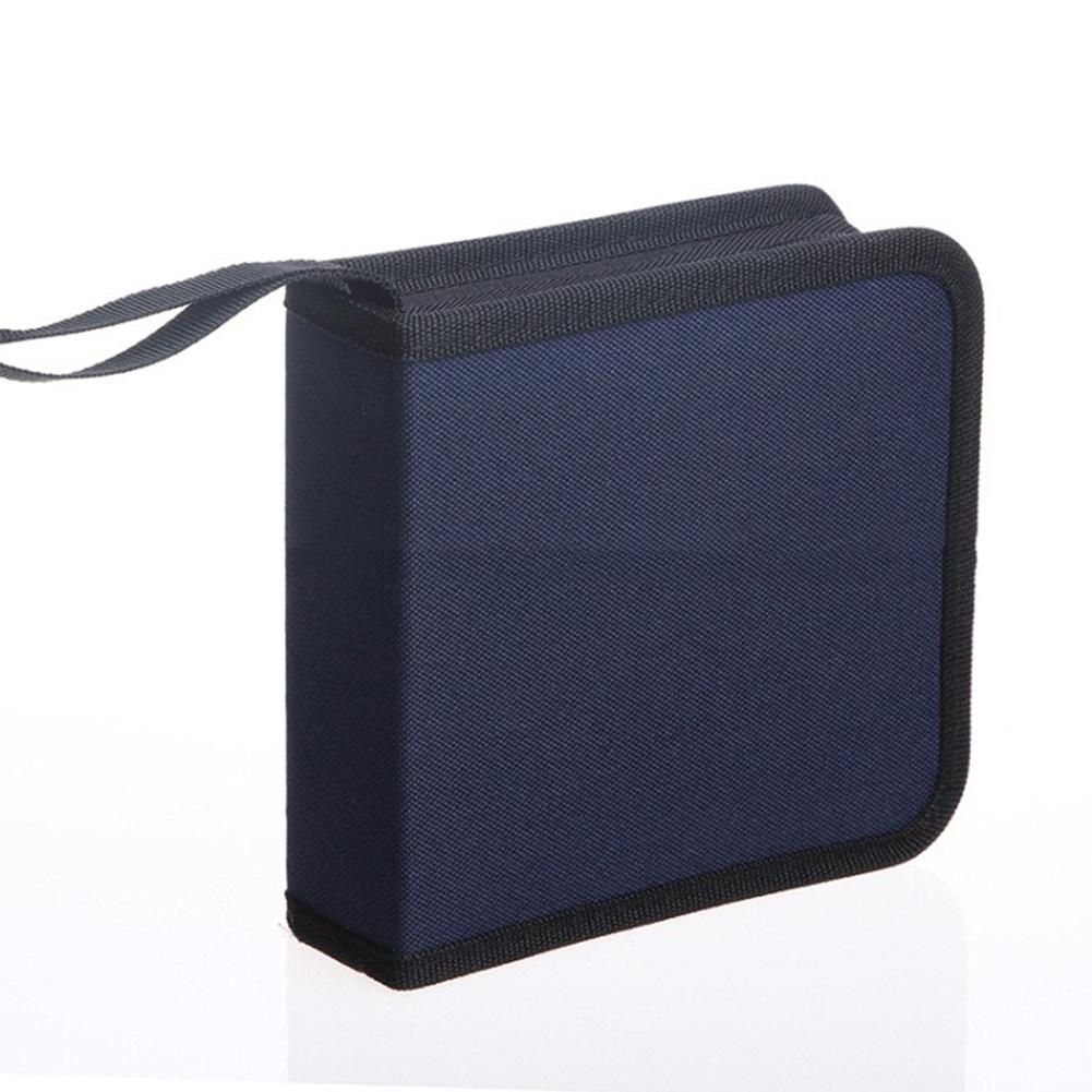 EastVita 40 orten für CD lagerung DVD Scheiben Handtaschen hoch-kapazität Lagerung Tasche Paket mit Reißverschluss Verschluss r30