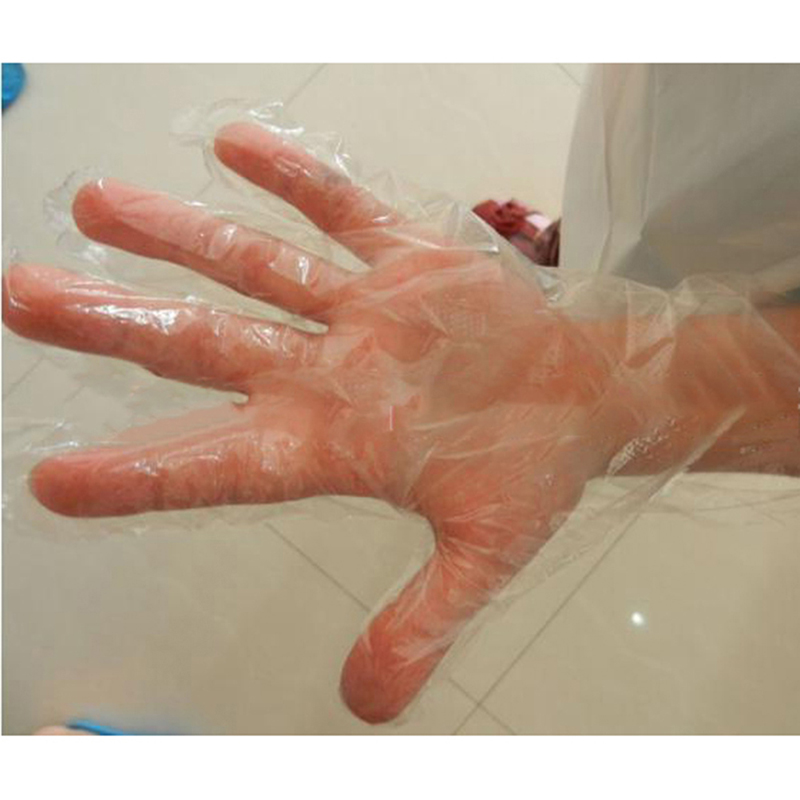 100 stücke Einweg freundlicher handschuhe PE handschuhe freundlicher schutz handschuhe