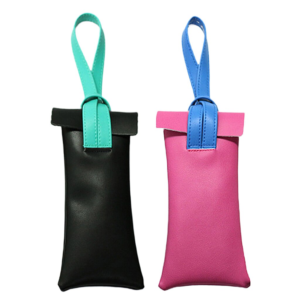 2 Pack Tragbare Weichen Brillen fallen Beutel Brillen Halfter machen-hoch Tasche