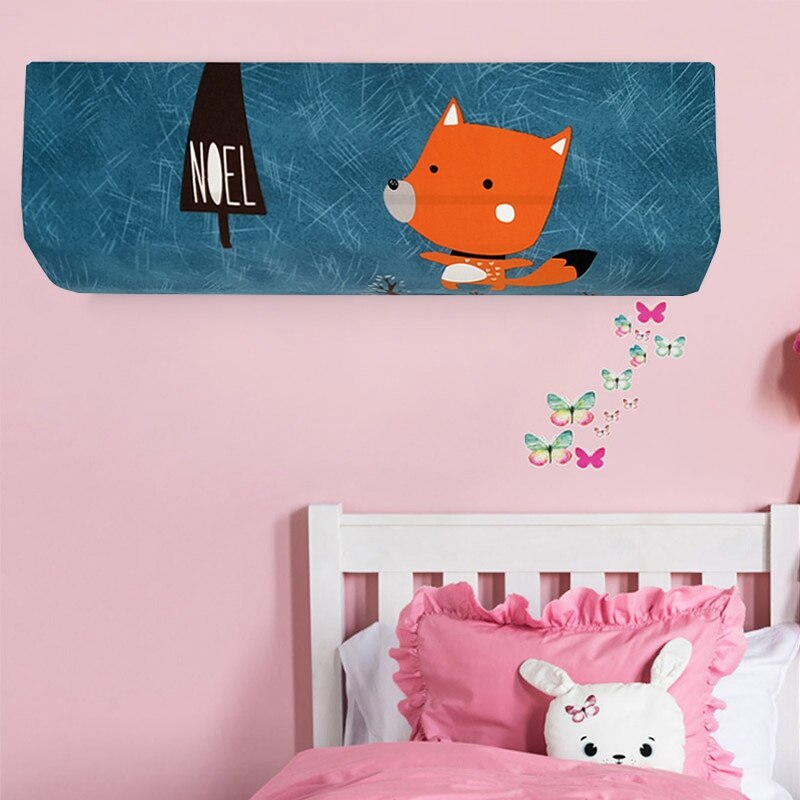 Staubdicht Klimaanlage Abdeckung Elastische Klimaanlage Staub Abdeckung Alle inklusive Hängen Klimaanlage Schutzhülle Wohnkultur