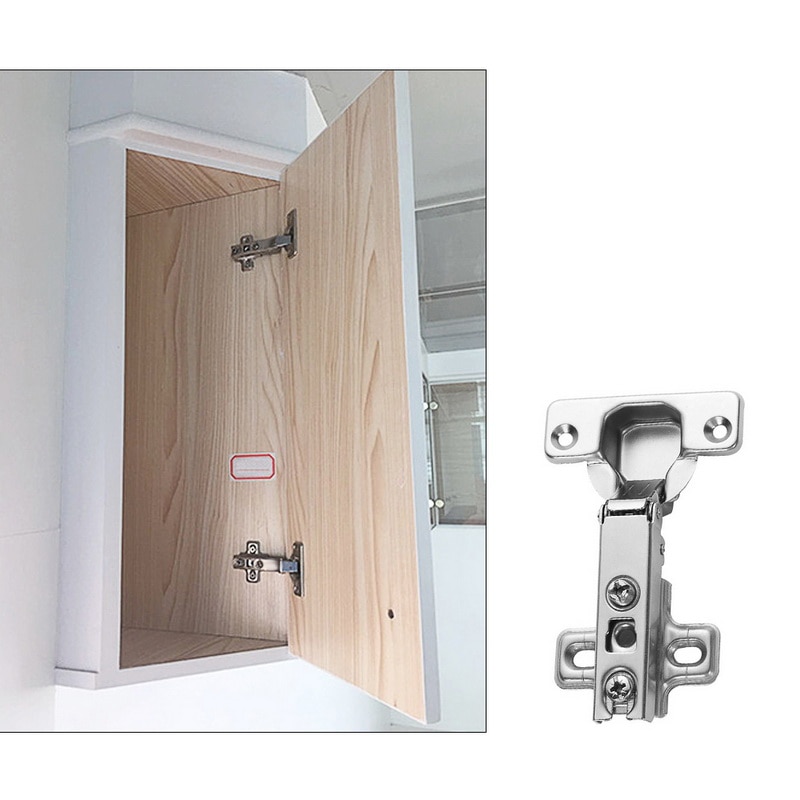 Edelstahl Schrank Scharnier Tür Hydraulische Scharniere Dämpfer Puffer Absenkautomatik Für Schrank Schrank Möbel Hardware- Zubehör