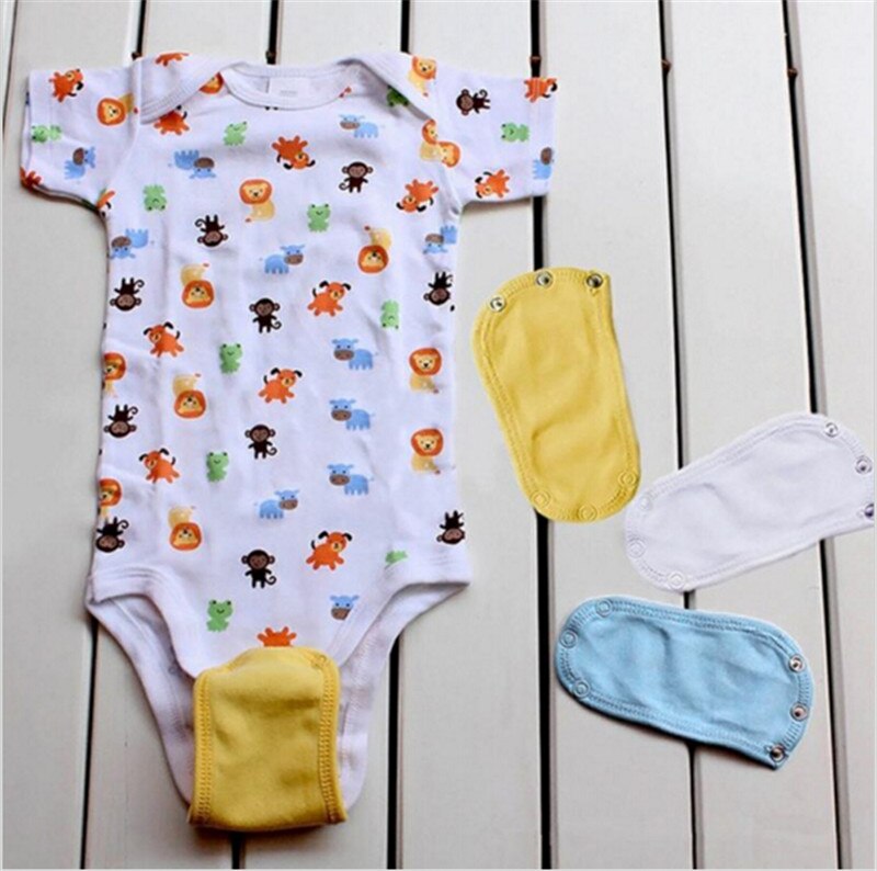 1PC SchöNe Baby Jungen Mädchen freundlicher Baby Strampler Gabelung Extenter Art Ein Stück Karosserie Verlängerung Baby Pflege 4 Farben