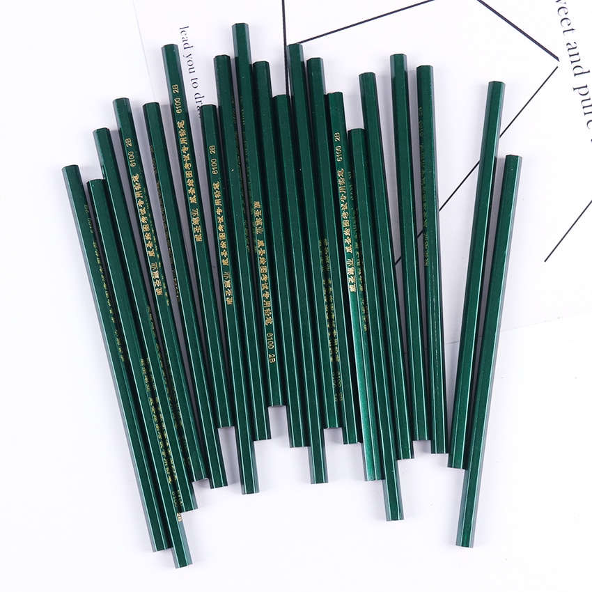 10Stck Bleistift Skizze, Zeichnung Bleistift Prüfung freundlicher Holz Sechseckigen Ungiftig Schüler Prüfung Bleistift Für freundlicher Schreiben