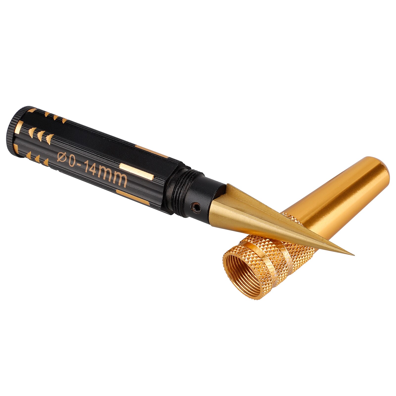 1Stck oben Universal- 0-14mm Schwarz Professionelle Reiben Messer Bohrer Werkzeug Rand Reibahle Praktische Werkzeug