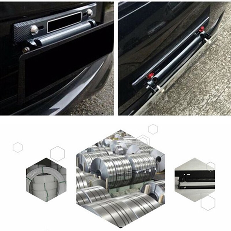 Einstellbare Auto Kennzeichen Rahmen Halfter Kohlenstoff Rennen Anzahl Platte Auto Halterung Auto-Styling Universal-