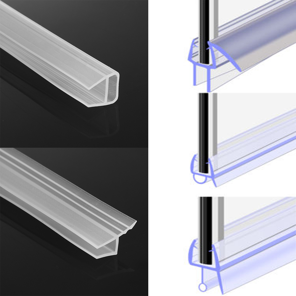 1M 6-12mm Silikon Gummi F U h bilden Glas Tür Abdichtung Streifen Fenster Glas Dichtung Streifen für Schlecht Bildschirm Tür Wetter