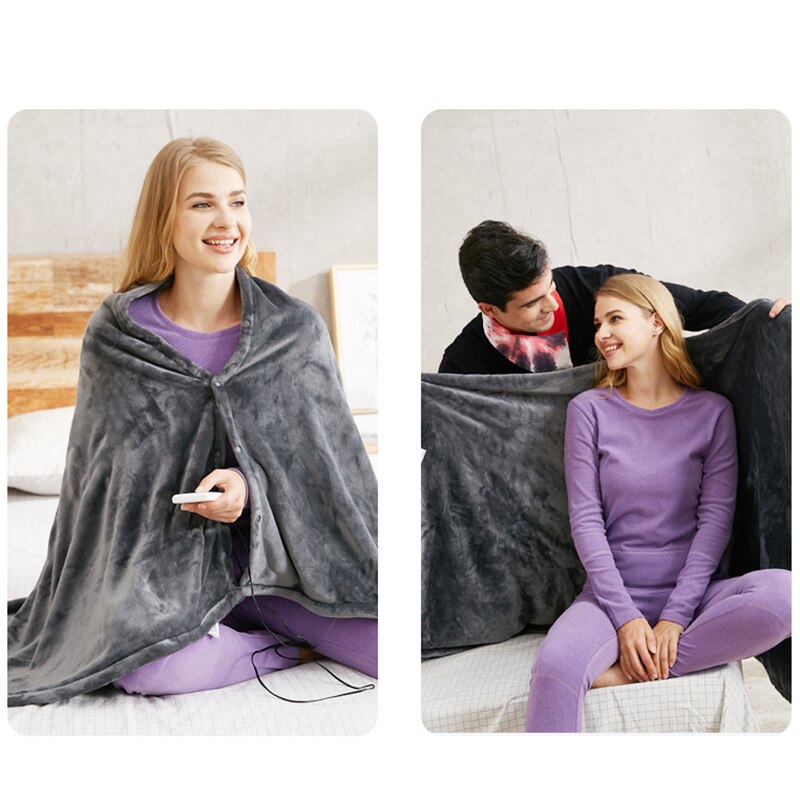 Heiße Verkäufe 8 Bereichen Elektrische Beheizte Decke Warme Schal Flanell Decke Winter warm Zu Hause USB Heizung Decke Nützlich