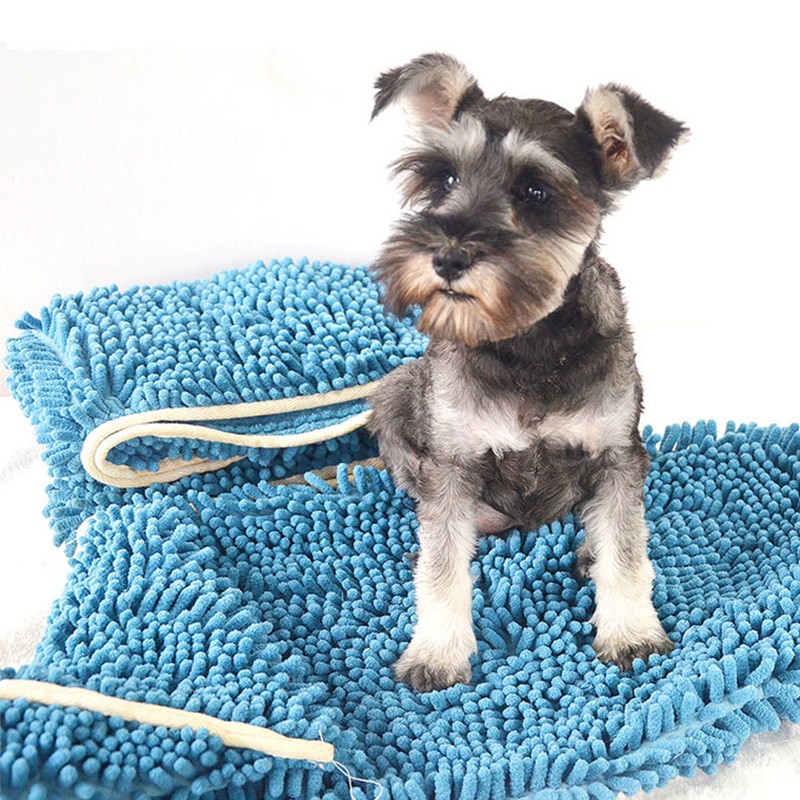 Schnelle Wasser Absorption Haustier Hund Katze Schlecht Handtuch Weichen Reinigungs Tücher Magie Haar Trockenen Multifunktions für Haus Auto Haustier Handtuch