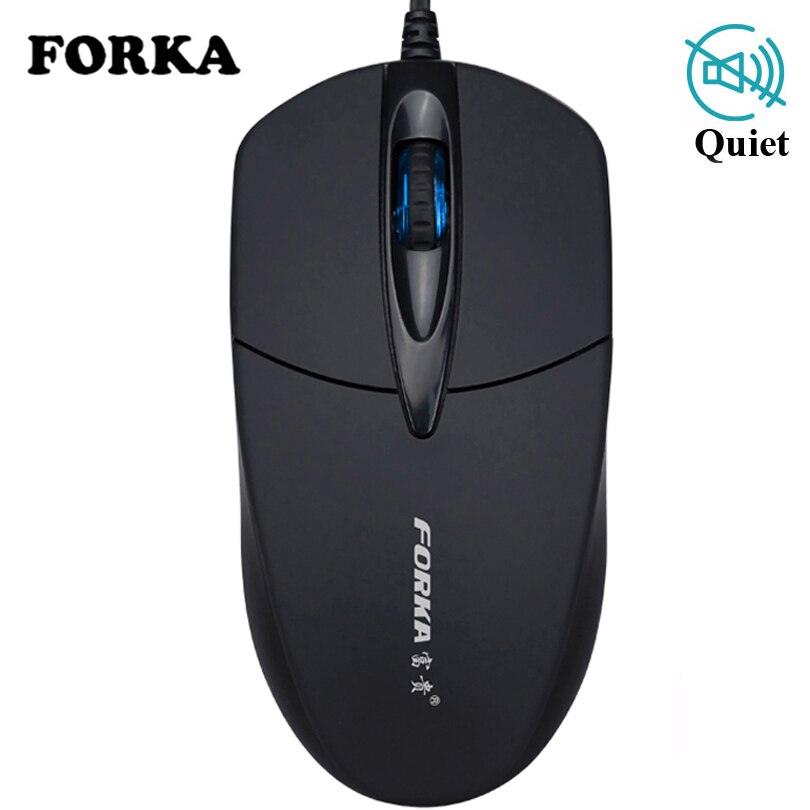 FORKA USB Verdrahtete Maus 1200DPI Einstellbar USB 3.0 Empfänger Optische Computer Maus 2,4 GHz Ergonomische Mäbenutzen Für Laptop PC Maus