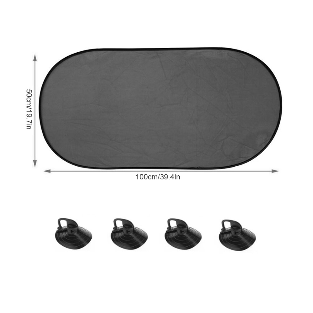 100*50cm Auto Sonnenschirm Sonnenschirm Netz Nylon Bildschirm Solar- UV Schutz Auto Vorderseite Block Hinten Block Sonne bildschirm Gittergewebe