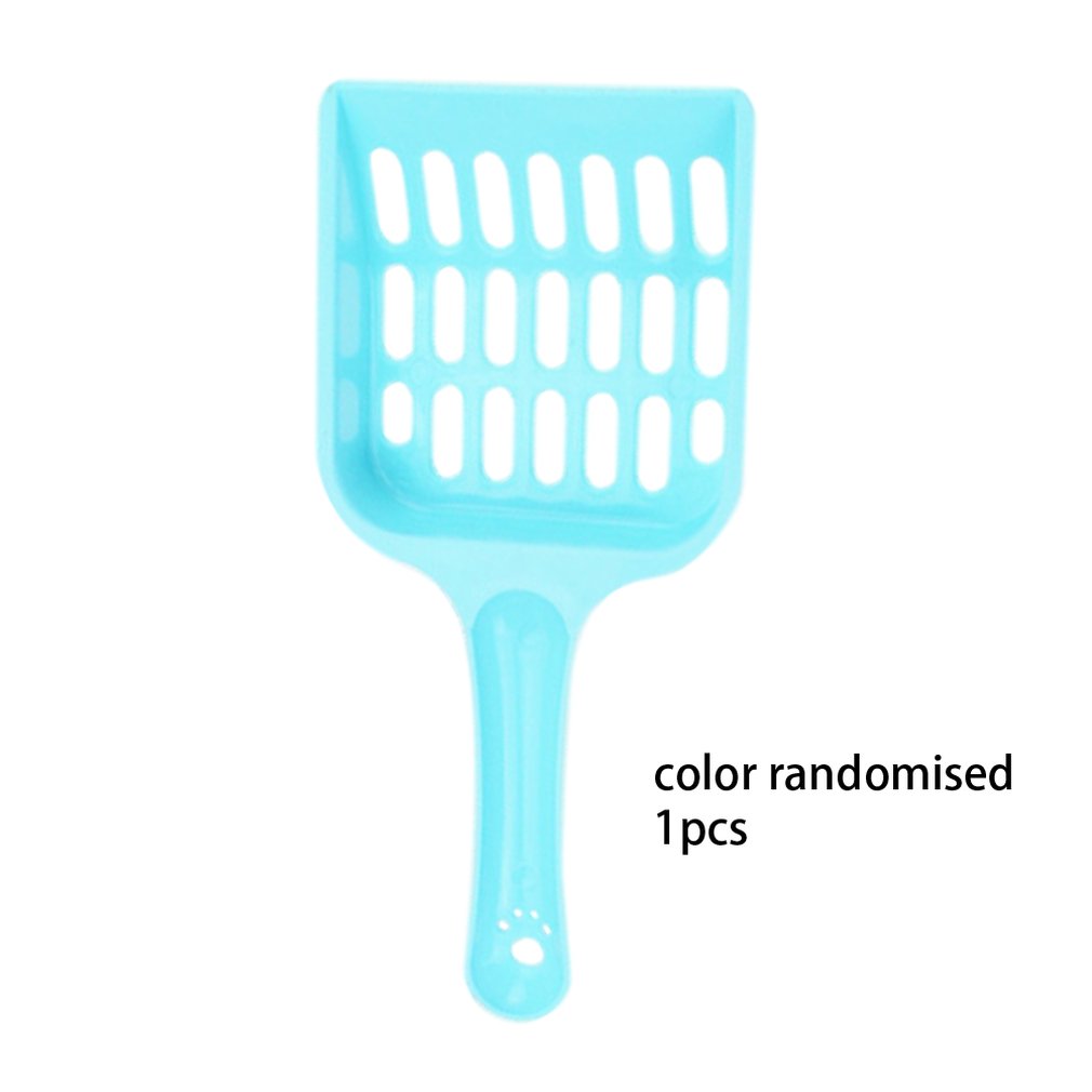 Wirtschafts Katzenstreu Schaufel Große Gittergewebe Haustier Schaufel Kunststoff Katze Sand Schaufel Katze Hocker Schaufel Durchführung Halfter Lagerung Tasche