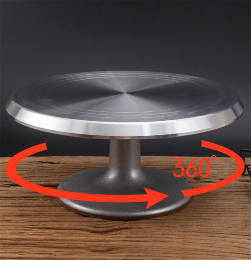 8 10 12 14 zoll Aluminium legierung kuchen backen Gestell kuchen drehscheibe rotierenden kuchen dekoration küche liefert backen werkzeuge