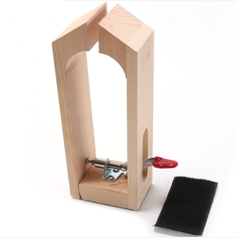 Einfache Holz Rahmen Leder Leder Kunst Hand-Genäht Clips Handgemachte Leder Diy Werkzeuge Halte Clips Buche Werkzeuge Holz
