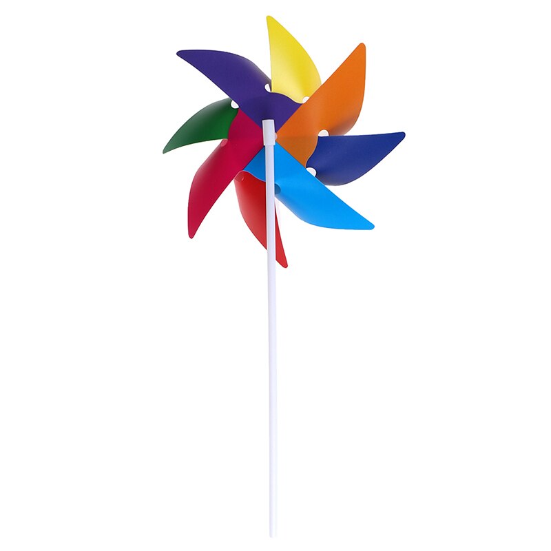 SchöNe handgemachte Wind Spinner Garten Hof Partei Camping Windmühle Wind Spinner Ornament Dekoration freundlicher Spielzeug Neue