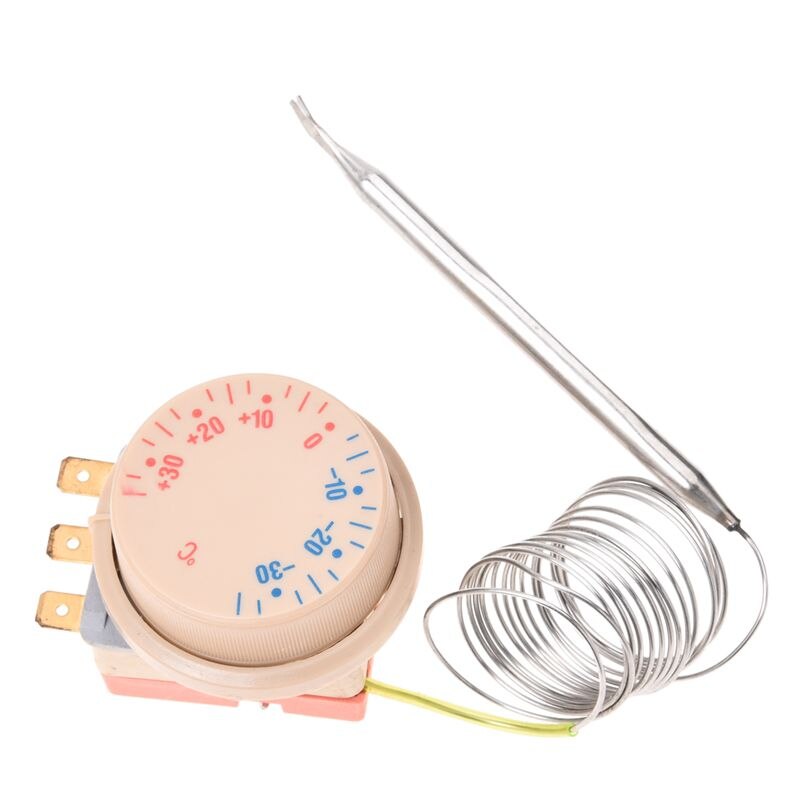AC 250V 16A Gefrierschrank Kühlschrank Thermostat -30 zu 30 Celsius Grad
