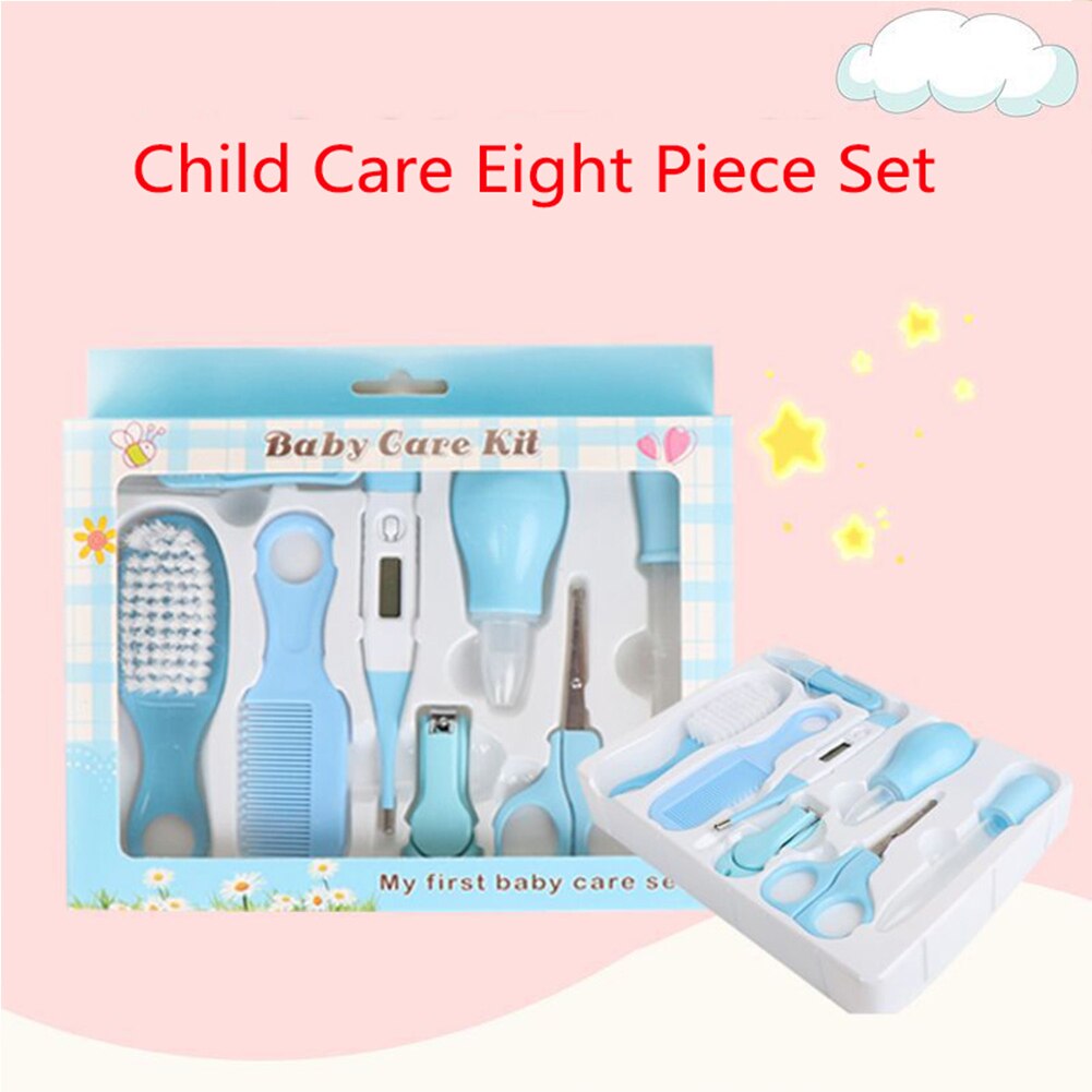 Baby Pflege Bausatz Baby Pflege einstellen Bausatz Thermometer Haarschneidemaschine Schere Kind Pflege für Babys Multifunktions Baby Bausatz Kind Healthcare