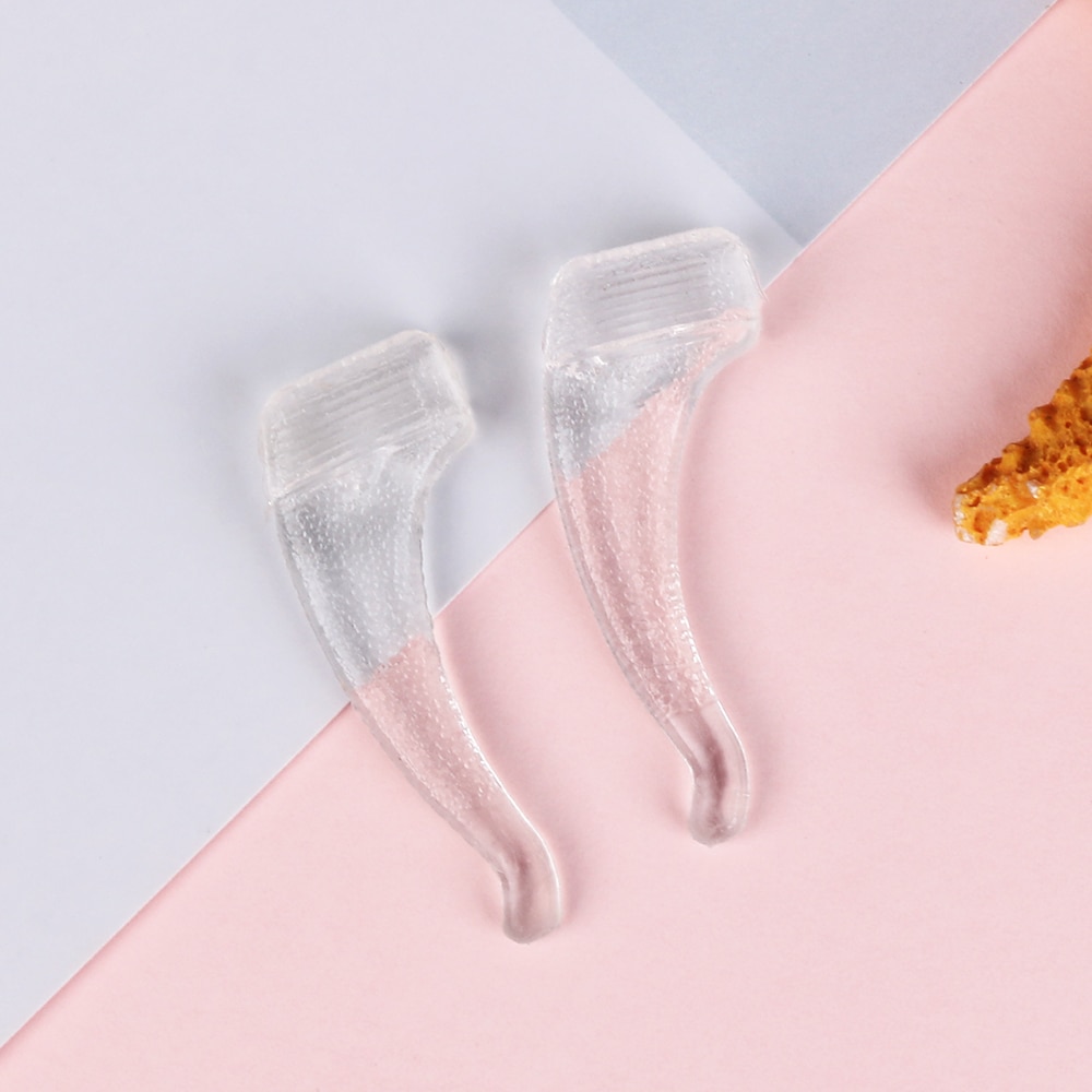 10 Paare unisex transparent Anti Unterhose Gläser Ohr Haken Silikon Brillen Griff Spitze Halfter Brillen Eyeswear Zubehör