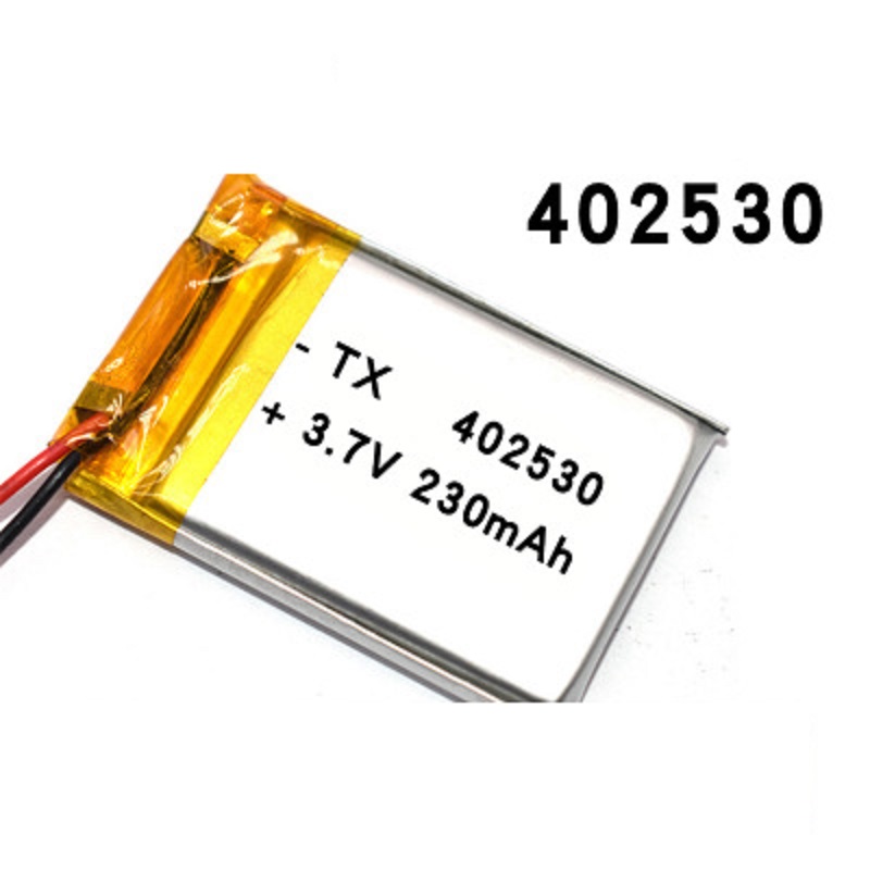 Wiederaufladbare 3,7 V 230mAh Batterie 402530 Lithium-Polymer Li-Po li ionen Batterie Lipo zellen Für MP3 MP4 spielzeug Clever Uhr Bluetooth