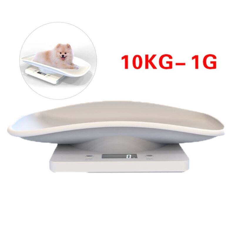 Kunststoff Elektronische Digitale Baby Haustier Skala Hd Lcd Anzeige Messen Werkzeug Kleinkind Baby Haustier Körper Wiegen Genau 1G-10Kg