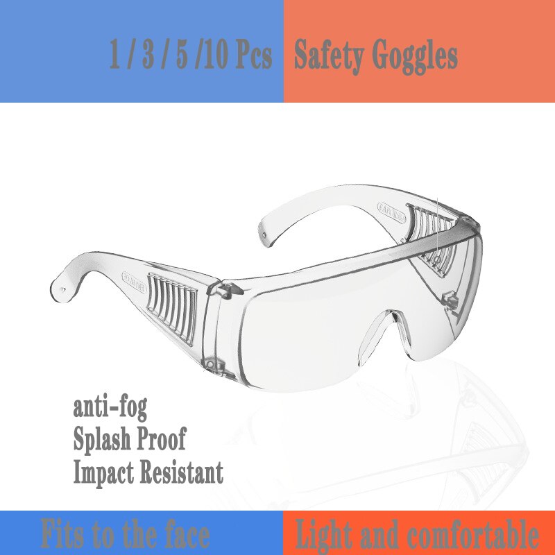 Anti-Virus Schutzbrille Schutzbrille Anti-Virus Brille Chemische Spritzen nachweisen Anti-Beschlagen Auswirkungen Besteändig Brille