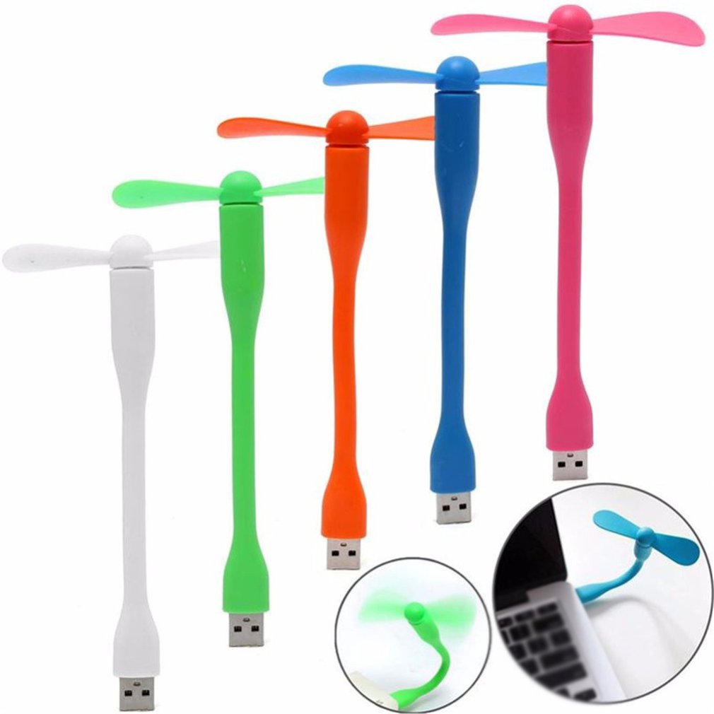 Tragbare flexibel Mini USB Fan niedrig Energie Biegsamen Abnehmbare Für Handy, Mobiltelefon Energie/PC/Laptop/OTG/Ladegerät
