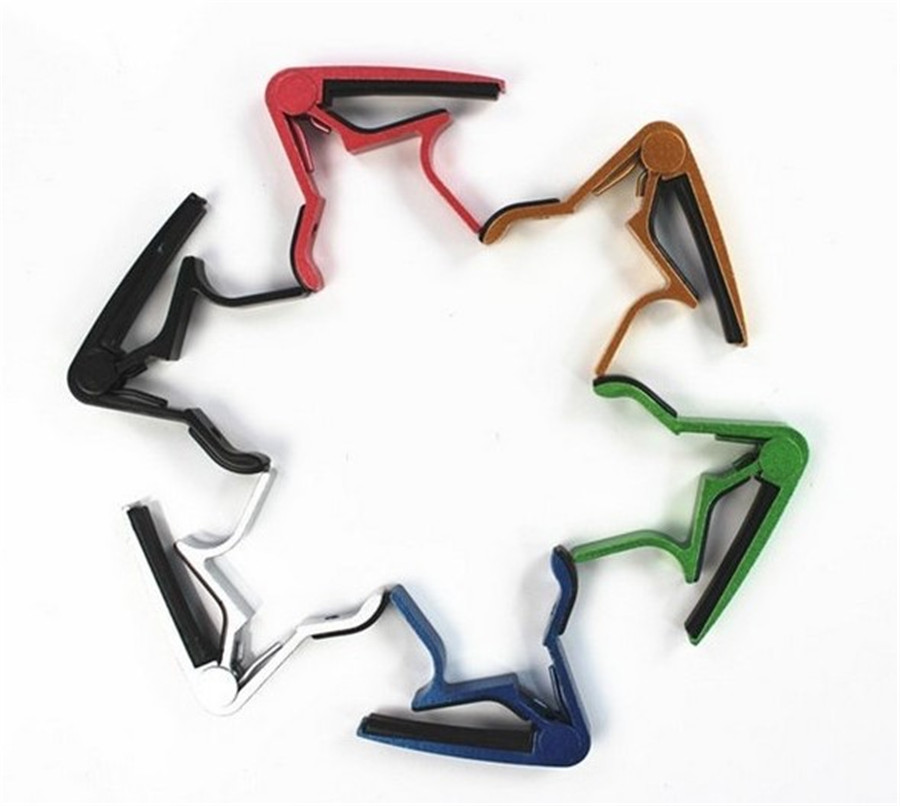 Gitarre capo farben metall Ändern Klemme Schlüssel gitarre & zubehör China guitarra capotraste günstige