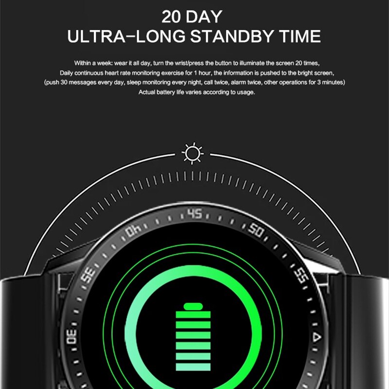 Clever Uhr Bluetooth Anruf Wasserdichte Sport Smartwatch Fitness Verfolgung und Gesundheit Überwachung Langlebige Batterie