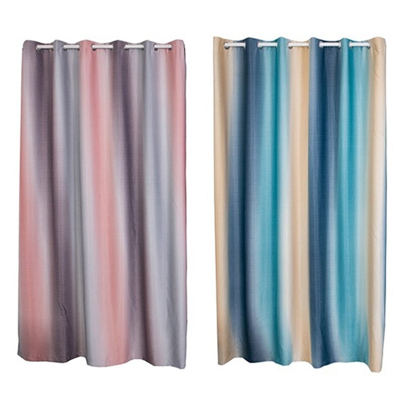 Neue-Gestreiften Steigung Blackout Vorhänge Balkon Schlafzimmer Fertigen Vorhänge für Balkon und Schlafzimmer Wohnkultur