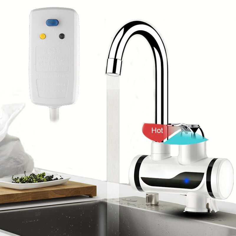 sofortig Tankless Durchlauferhitzer Wasserhahn Momentanen Wasserhahn Küche Wasser Heizung Kran sofortig Heißer Wasser Wasserhahn Leckage Beschützer