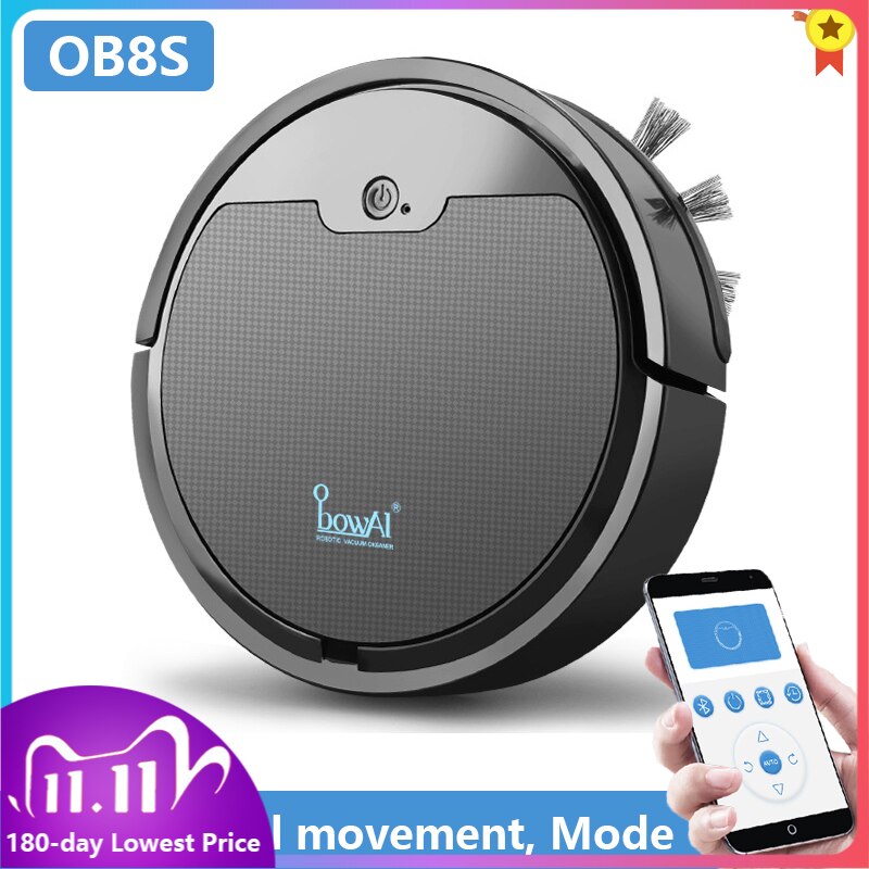 Roboter-staubsauger fegen und Nass Wischen Desinfektion 2000Pa App Fernbedienung Staubsauger Drahtlose Reinigung Kehrmaschine