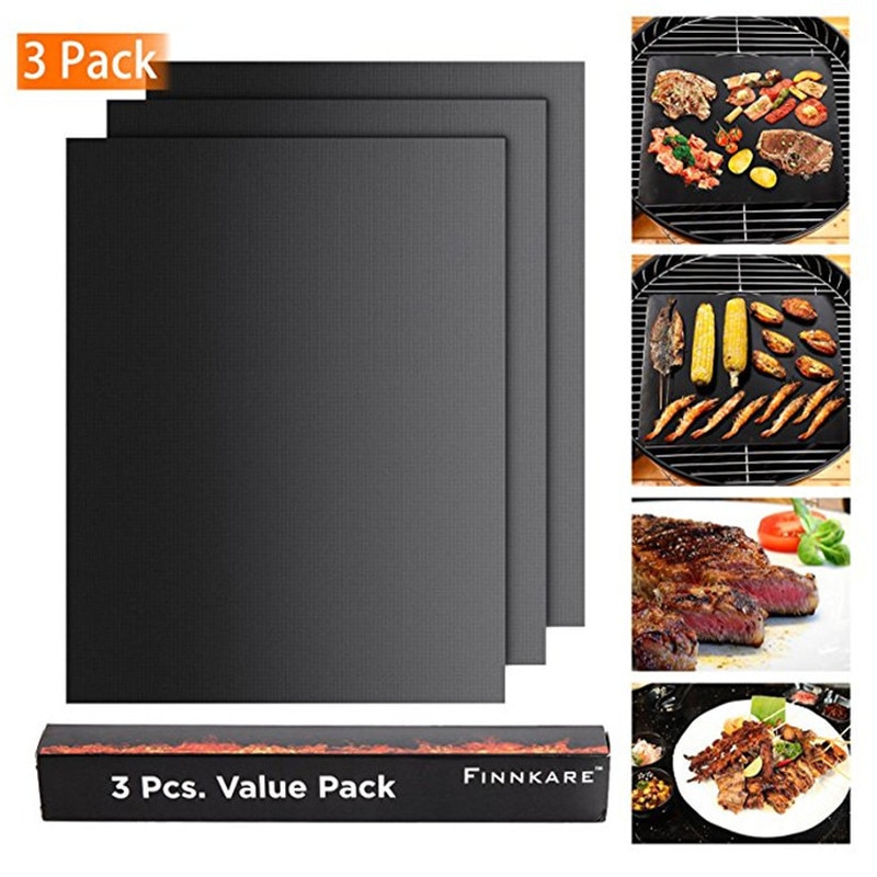 Bbq Zubehör Bbq Grill matt wiederverwendbar nicht-Stock BBQ Grill matt Pad Backen Blatt Tragbare Picknick Kochen Grill Ofen werkzeug