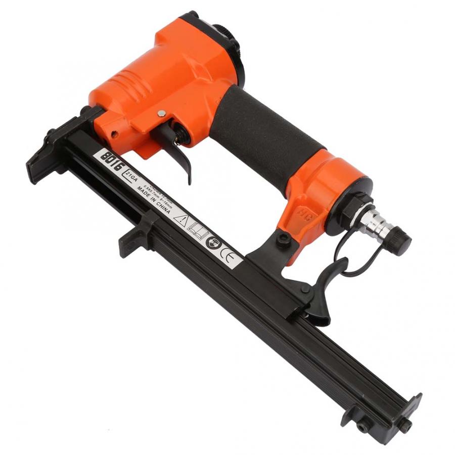 Hefter Pneumatische Typ Nagel Gerade Nagel Luft Nagler Hefter Klammer 21GA 0.9*0,7mm Energie Werkzeug Zubehör