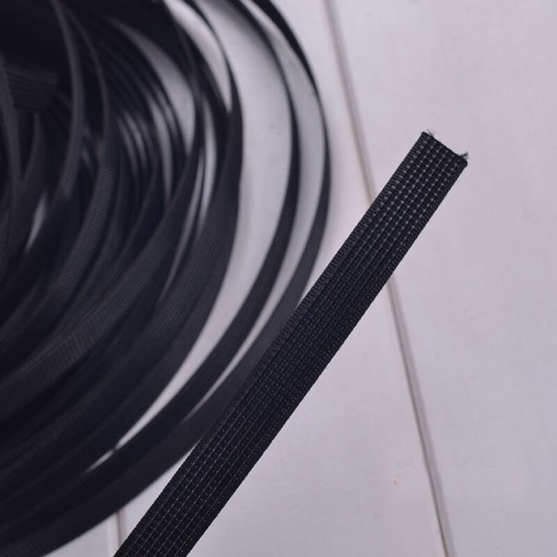 42Meter Schwarz Rigilene Polyester/Kunststoff Boning Für Pflege Abdeckung 0.24 ''(6mm) für, Der Hochzeit Kleid/Mieder/Treiben Rigilene