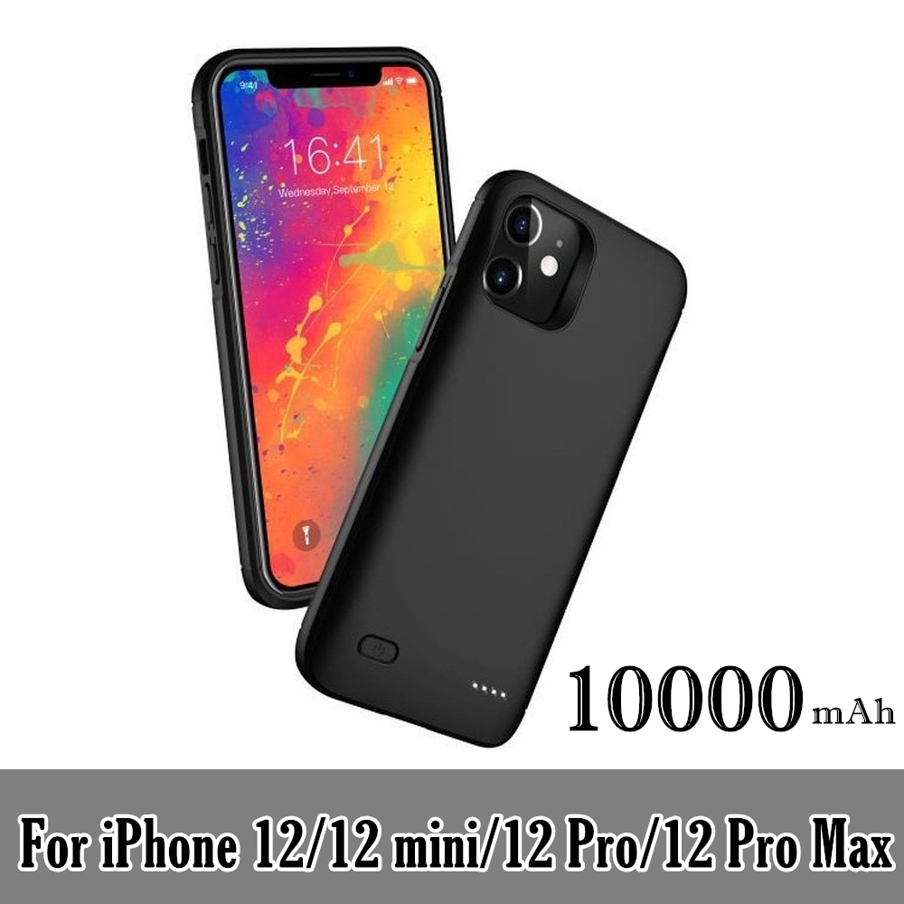 10000mAh Ultra schlank Energie Bank Für iPhone 12 Profi Max fallen Batterie Ladegerät fallen Für iPhone 12 Mini 12 Energie Ladung fallen