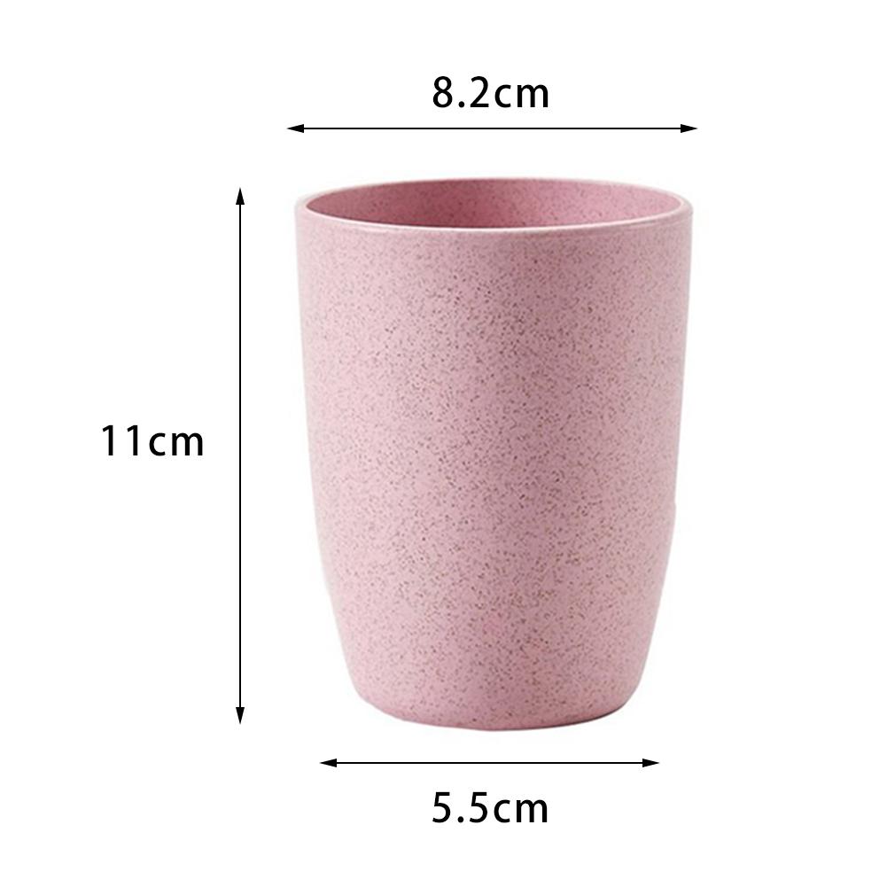 4 teile/satz nordisch Weizen Stroh Wasser Tasse Multi-Funktionale Kreative Zahnbürste Tassen freundlicher Tassen Wiederverwendbare Heimat Reise Liefert
