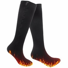 5 V USB angetrieben Heizung Socken. Freie Größe Thermische Warme Elektrische Beheizte Socken Frauen Für Kalten Winter Füße Socken
